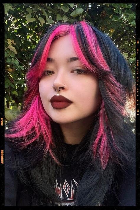 The History of Black and Pink Hair