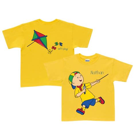 The History of Caillou's Yellow Shirt