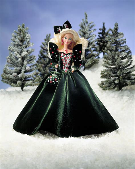 The History of Christmas Barbies