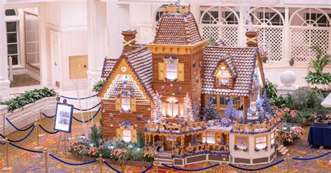 The History of Disney Gingerbread Houses