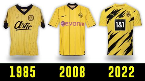 The History of Dortmund Jerseys