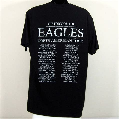 The History of Eagles Tour T-Shirts