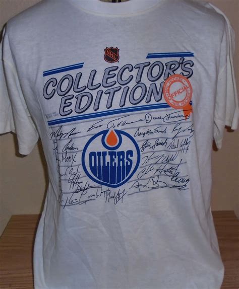 The History of Edmonton Oilers T-Shirts