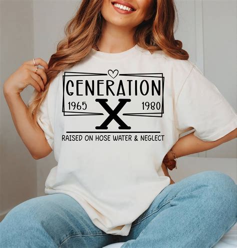 The History of Generation X T-Shirts