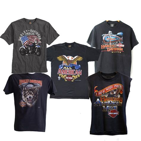 The History of Harley Tee Shirts