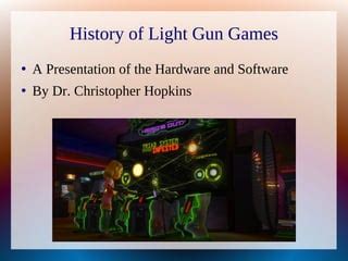 The History of Light Gun Games