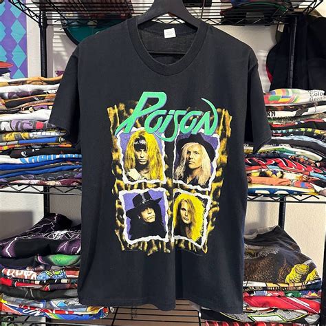 The History of Poison Band T-Shirts