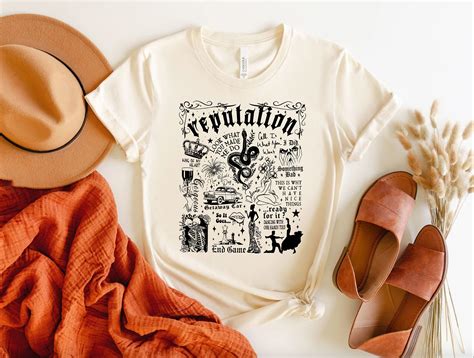 The History of Reputation Tee Shirts