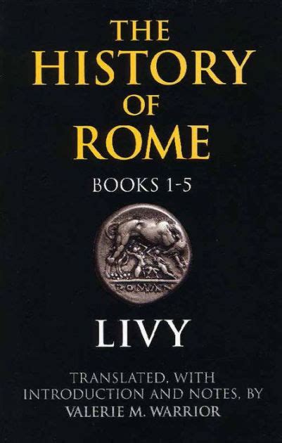 The History of Rome Books 1-5 Bk 1-5 Doc