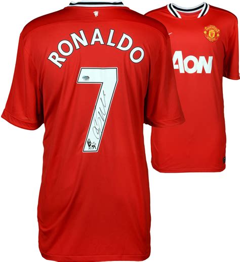 The History of Ronaldo's Man United Jersey