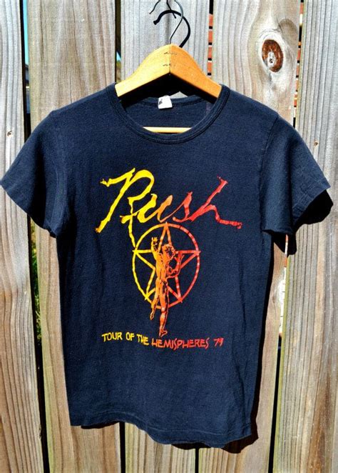 The History of Rush Concert Tour T-Shirts