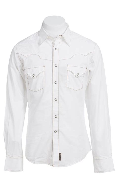 The History of Wrangler Shirts White