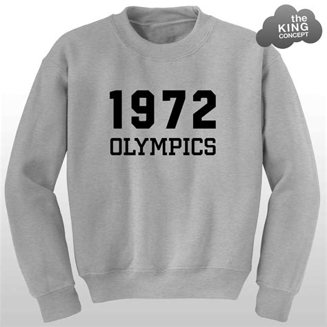 The History of the 1972 Olympics Sweatshirt