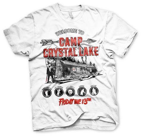 The History of the Camp Crystal Lake T-shirt