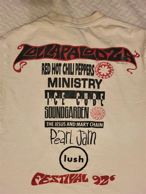 The History of the Lollapalooza 1992 Shirt