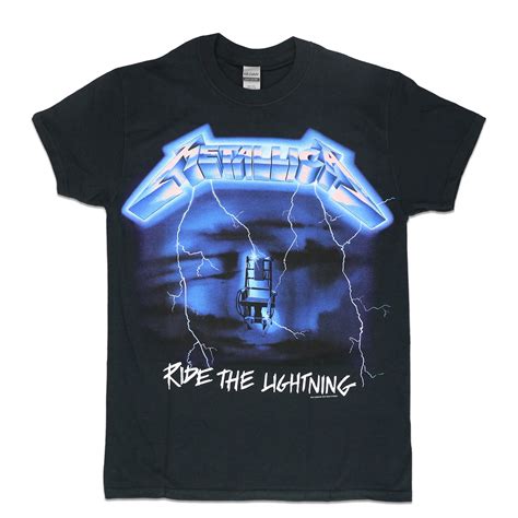 The History of the Metallica Ride the Lightning T-Shirt