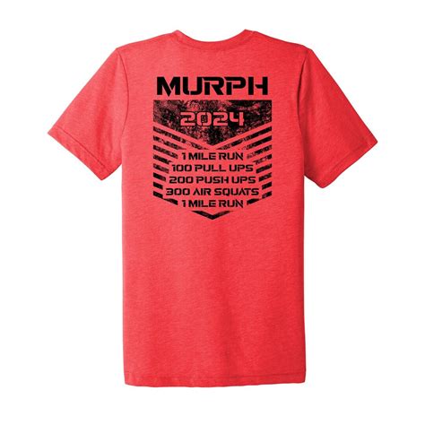 The History of the Murph 2024 Shirt