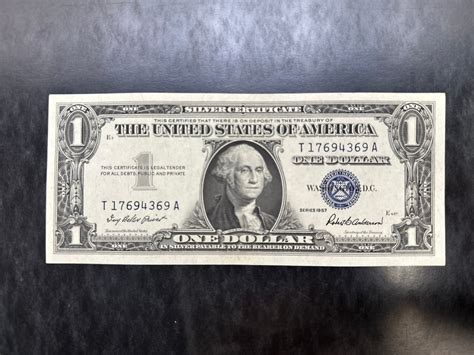 The History of the Series 1957 A Dollar Bill