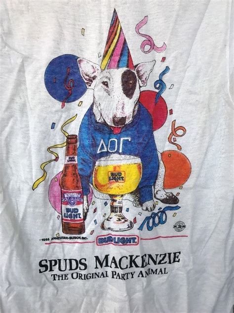 The History of the Spuds Mackenzie Shirt