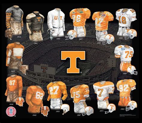 The History of the Tennessee Vols Football Jersey