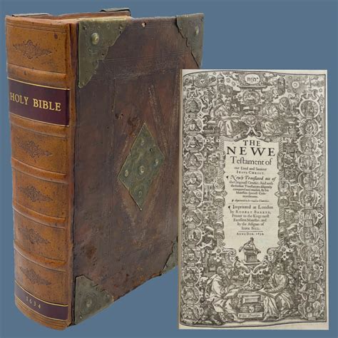 The Holy Bible Containing the Old and New Testaments Translated Out of the Original Tongues Reader