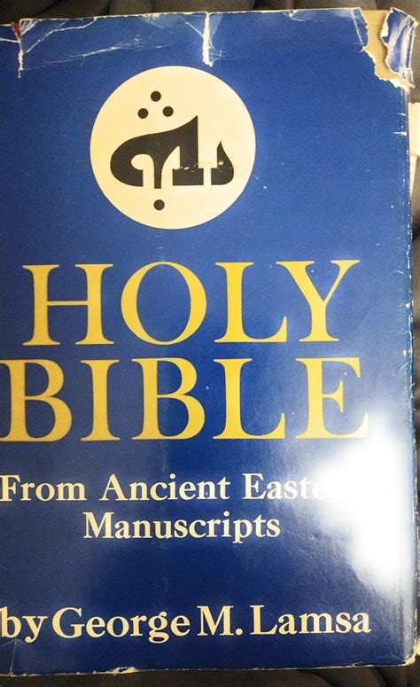 The Holy Bible From Ancient Eastern Manuscripts Containing the Old and New Testaments Translated from the Peshitta-The Authorized Bible of the Church of the East PDF