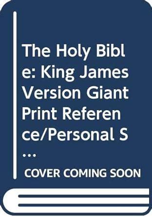 The Holy Bible King James Version Personal Reference Tea Rose Bonded Leather PDF