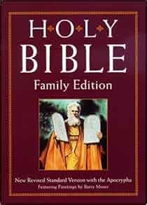 The Holy Bible NRSV with Apocrypha Family Edition Reader