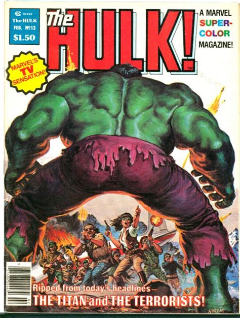 The Hulk 13 Marvel Magazine Comic Kindle Editon