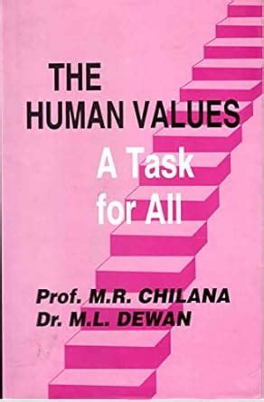 The Human Values A Task for All Reader