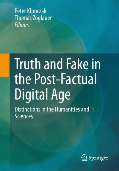 The Humanities in the Age of Information and Post-Truth PDF