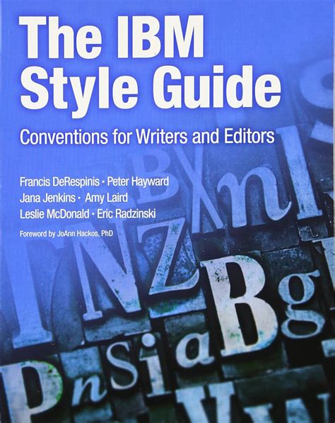 The IBM Style Guide Conventions for Writers and Editors IBM Press Epub