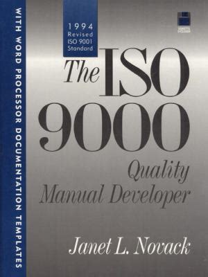 The ISO 9000 Quality Manual Developer Kindle Editon