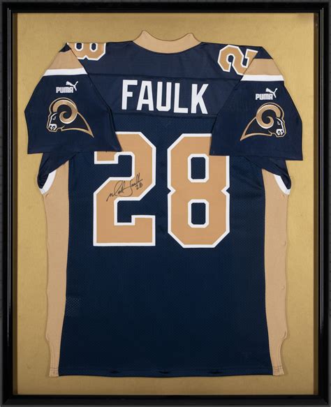 The Iconic Marshall Faulk Jersey: A Symbol of Greatness