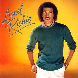 The Iconic Richie Album Cover: Lionel Richie Laying Down