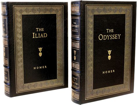 The Iliad The Odyssey 2 volumes Epub