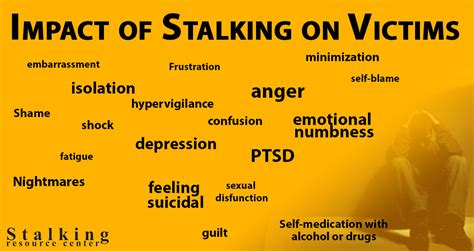 The Impact of Stalker on Victims of Stalking