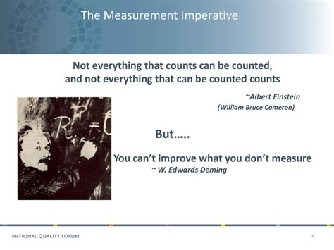 The Imperative Need for Accurate Measurement