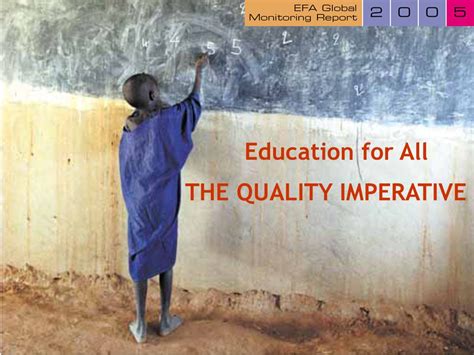 The Imperative of Education