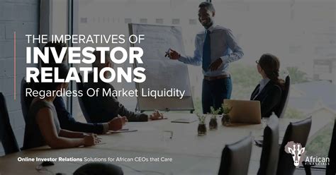 The Imperative of Investor Relations