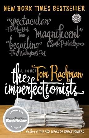 The Imperfectionists A Novel Random House Reader s Circle PDF