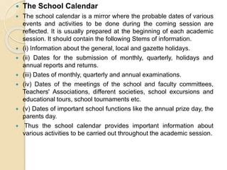 The Importance of Academic Calendars