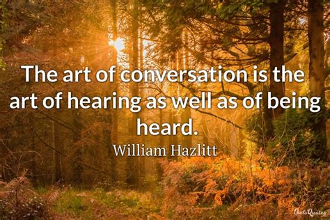 The Importance of Conversation