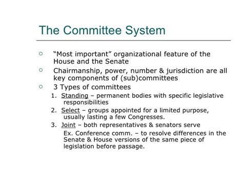 The Importance of Ex Committees