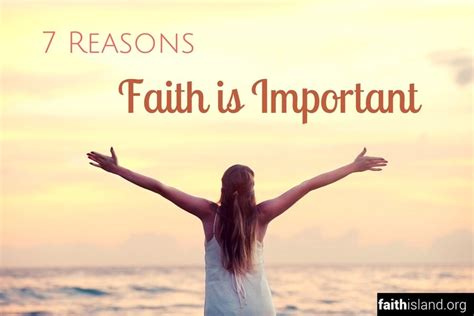 The Importance of Faith