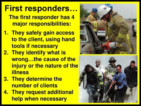 The Importance of First Responders