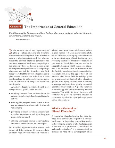 The Importance of General Education: A Comprehensive Guide