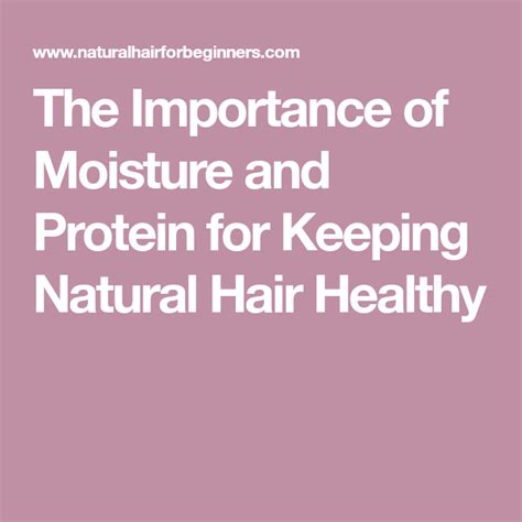 The Importance of Hair Moisture