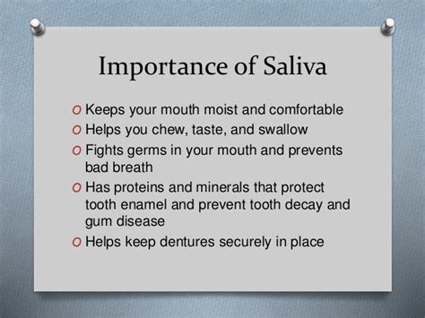 The Importance of Saliva Disposal