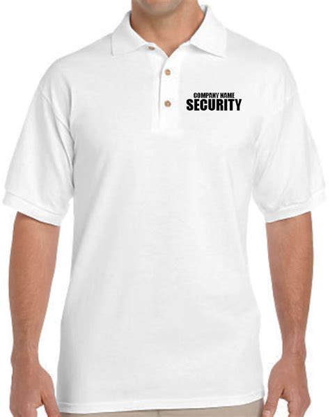 The Importance of Security Polo T-shirts